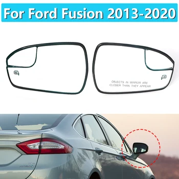 Araba Yan İsıtmalı Kanat dikiz aynası Cam Ford Fusion 2013 İçin 2014 2015 2016 2017 2018 2019 2020 ABD Versiyonu İçin DS7Z-17K707-F