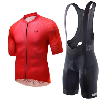 DEMİR Elastik Interface ® Yastık Yükseltme Önlük Şort 2021 Yaz MTB Bisiklet Setleri Takım Forması Gömlek bisikletçi giysisi Takım Elbise Tayt 4
