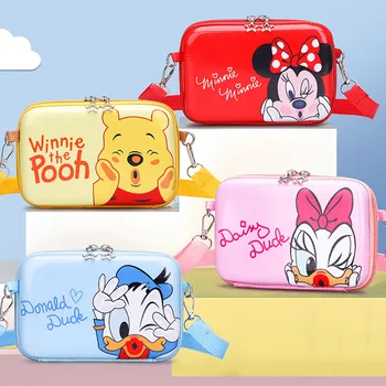 Disney yaratıcı basit Mickey mouse yeni kız bozuk para cüzdanı cep telefonu çantası moda taze tatlı sevimli karikatür askılı çanta