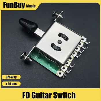 20 adet 3/5 Yollu Geçiş Anahtarı FD ST Elektro Gitar ST Pickup Seçici Kontrol Anahtarı Elektro Gitar Parçaları
