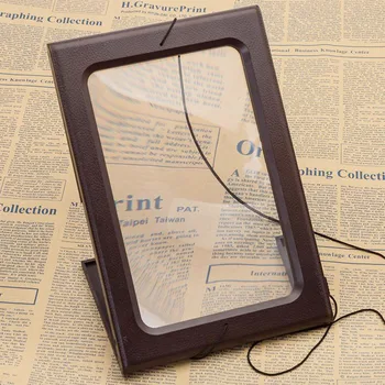 Büyüteç Masaüstü Led masa lambası Büyüteç 360 Derece Yaşlı Okuyucu Parlak Görüntüleyici Ekran Amplifikatör