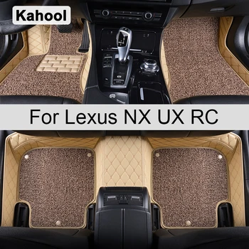 Kahool Araba Paspaslar İçin Lexus NX UX RC 200 200t 300h 300 250h RCF RC350 Ayak Coche Aksesuarları Oto Halı