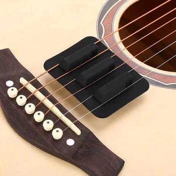 Silikon Gitar Dilsiz Susturucu Gitar Parçaları Gitar Enstrüman Erişim