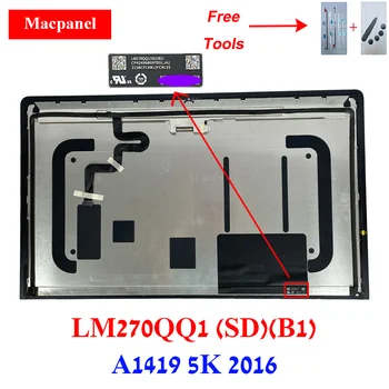 Yeni LCD Ekran LM270QQ1(SD) (B1) LM270QQ1-SDB1 iMac Retina 27 İçin 