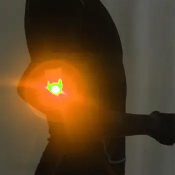 Sıcak Açık Spor Led emniyet lambası Yansıtıcı Manyetik Yürüyüş Bisiklet Bisiklet Klip Koşu Reflektör Koşu Strobe 3