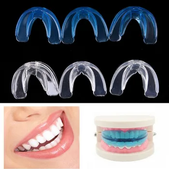 Diş Doğru Silikon Ortodontik Cihaz Hizalama Diş Diş Diş Düz / Hizalama Bakımı Boxin Sakız Kalkanı