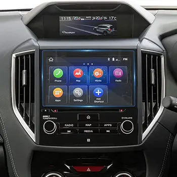 8 inç Araba GPS Navigasyon Temperli cam koruyucu film Subaru Impreza Crosstrek Forester 2019 2020 2021 2022 merkezi ekran