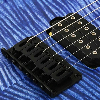 Elektro gitar sabit köprü dize plaka aracılığıyla 6 modu kısa gitar köprü alt giyebilir dize elektrik gitar aksesuar 5