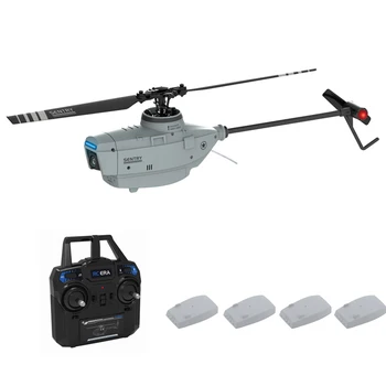 C127 C128 2.4 GHz RC Drone 720P Kamera 6-Axis Wifi Nöbetçi Helikopter Geniş Açı Tek Kürek Olmadan Kanatçıklar Drone RC Oyuncak
