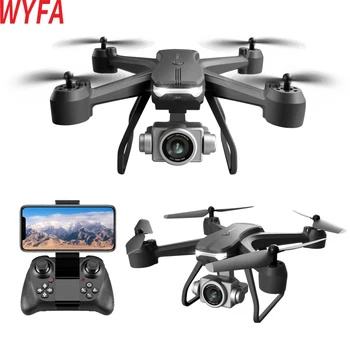 WYFA 4k meslek Uçuş 15 Dakika HD Geniş WiFi Kontrol Süresi 200m Fpv Quadrotor Drone Çift Kamera Katlanabilir Drones 1