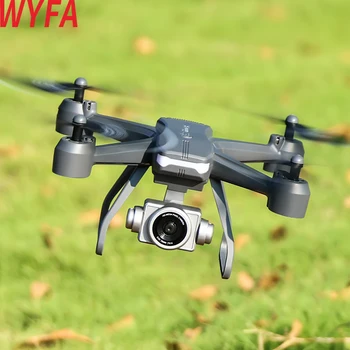 WYFA 4k meslek Uçuş 15 Dakika HD Geniş WiFi Kontrol Süresi 200m Fpv Quadrotor Drone Çift Kamera Katlanabilir Drones 4