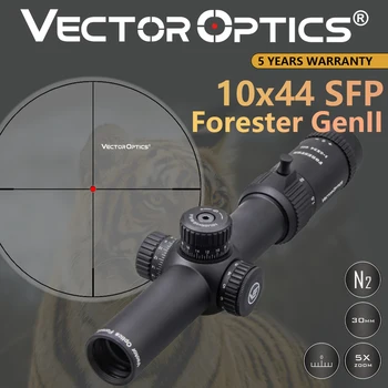 Vektör Optik GenII Forester 1-5x24 Tüfek Merkezi Nokta İşıklı Hava Yumuşak Kapsam Avcılık Paralaks Seti 50 Yds .223 .308win