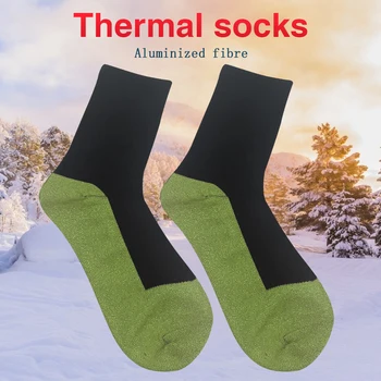 Kış kendinden ısıtma çorap 35 derece sabit sıcaklık ısı çorap Unisex termal çorap erkekler için açık yürüyüş sürme kayak