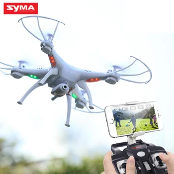SYMA X5SW 2.4 Ghz 4 Kanal uzaktan kumandalı drone Quadcopter HD Hava Fotoğrafçılığı Mini Drone Helikopter Hediye Acemi Çocuk