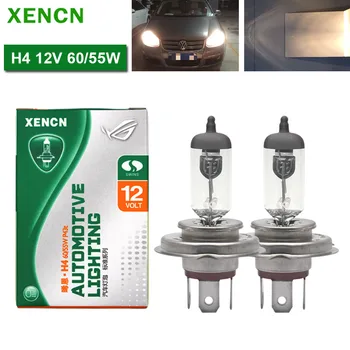 XENCN H4 12 V 60/55 W P43t Temizle Serisi 3200 K Sarımsı Renk Orijinal Halojen araba farı Ampuller Otomatik Lamba Ücretsiz Kargo 2 adet 0