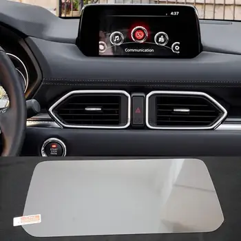 Temperli cam Mazda CX-5 CX5 2017 2018 2019 2020 GPS Navigasyon Ekran Çelik malzeme koruyucu film LCD Ekran Filmi