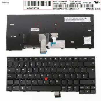 ABD / İspanyolca için Yeni Klavye Lenovo IBM Thinkpad Edge E470 E470C E475 01AX050 01AX090 01AX010 Dizüstü Bilgisayar SN20K93195 SN20K93245