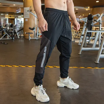 YENİ spor pantolonları Erkekler Koşu Pantolon Açık Eğitim Joggings Basketbol Spor Pantolon Spor Slim Fit Chinos Rahat Sweatpants