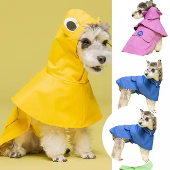 Köpek Yağmur Ceket Yenilikçi Su Geçirmez Pelerin Köpek Yağmur Ceket Uygun Kolay Giyim Köpek Yağmurluk