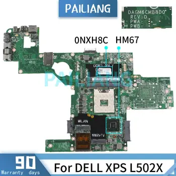 PAILIANG Laptop anakart DELL XPS L502X Anakart 0NXH8C DAGM6CMB8D0 HM67 DDR3 test 0