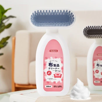 Japonya 300ML Kanepe Kumaş Temizleyici Fırça Döşemelik kumaş Deterjan Hızlı Temiz Perde Kanepe Paspaslar Leke Temizleme Maddesi