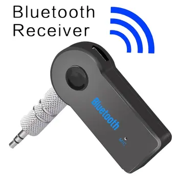 3.5 mm Bluetooth Sürüm 4.1 Kablosuz araç adaptörü Aux Araç Ses Alıcı Adaptörü Gürültü İptal Teknolojisi Ses Alıcısı