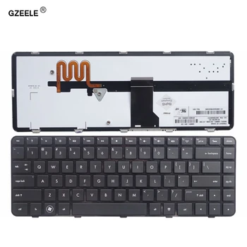 GZEELE Marka Yeni Yedek İngilizce Laptop Klavye hp DM4 DM4-1000 DV5-2000 DM4-2000 ABD Düzeni Siyah Arkadan Aydınlatmalı yeni 0
