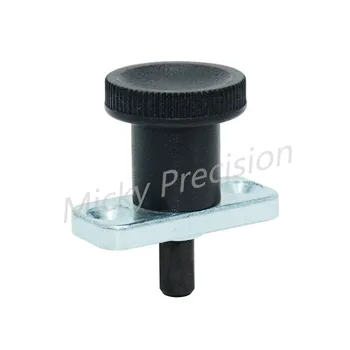 ücretsiz kargo Endeksleme Piston flanşlı kilit yayı pin Karbon Çelik Dinlenme Pozisyonu Dönüş Tipi kilit ile TM608-6-6 6-14 8-8