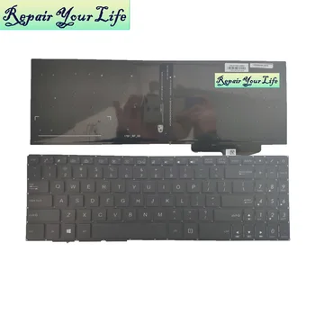 ABD Arkadan Aydınlatmalı Laptop Klavye İçin ASUS VivoBook Pro 15 N580 N580V N580G N580GD NX580 İngilizce Yedek Klavyeler 0KN1 291TA12