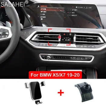 Araba telefon tutucu BMW X1 X2 X3 X4 X5 X6 X7 G01 G02 F48 F39 Smartphone Braketi Standı Montaj İç Dashboard Aksesuarları