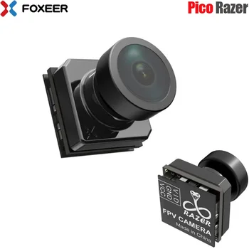Foxeer Pico Razer 1200TVL 1/3 CMOS 1.6 mm 160 derece FOV Gündüz&Gece Uçuş 12*12mm RC FPV için Tinywhoop Cinewhoop Kanalı Drone