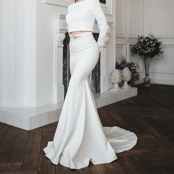Beyaz Tül Etek Düğün Etek Kat Uzunluk Mermaid Tren Dimi El Yapımı Etek Resmi Düğün Kokteyl Parti Elbise Etek