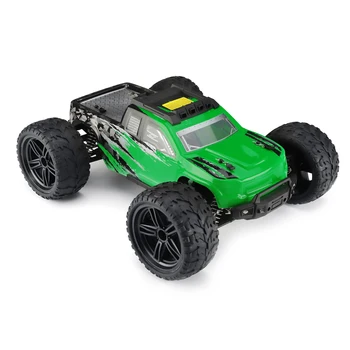 FC610 RTR 1/10 2.4 G 4WD 46 km/saat RC araba araçlar LED ışıkları fırçalanmış büyük kamyon Model oyuncaklar çocuklar çocuk hediyeler
