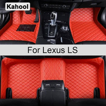 Kahool Lexus LS Için Araba Paspaslar 500 h 600 460 400 350 Ayak Coche Aksesuarları Oto Halılar