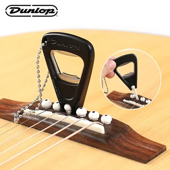 Dunlop Gitar Aksesuarları Akustik gitar teli Tırnak Peg Çekerek Çektirme Köprüsü Pin Sökücü Kullanışlı Bir Araç