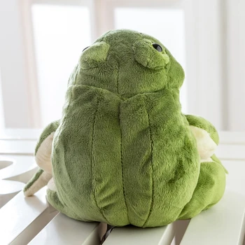 Doldurulmuş Yumuşak peluş oyuncak Hayvan Bebek Çocuklar için Bebek Kurbağa, Küçük / Büyük 5