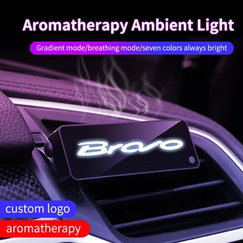 Yeni araba hava çıkış aromaterapi atmosfer ışıkları ile FİAT BRAVO için 192 2 MK2 oto aksesuarları
