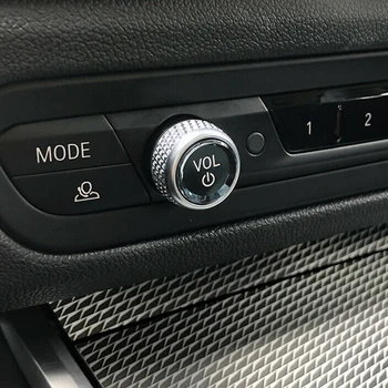 Kristal Ses Düğmesi topuz anahtarı Kapak Klima Kontrol Düğmesi BMW 3 Serisi İçin G20 G28 X5 G05 X6 G06 X7 G07