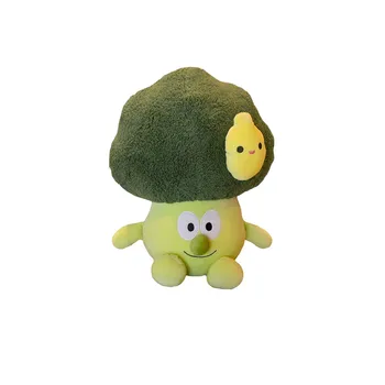 2021 Karnabahar Sevimli Brokoli Dolgulu Yastık peluş oyuncak Yumuşak Bebek Karnabahar Yastık çocuk Doğum Günü Yaratıcı Yeni 14cm Hediye