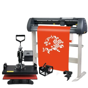 VEVOR 28 İnç vinil Plotter ploter kesme makinesi ve ısı basın makinesi Autocad Film baskı DIY reklam İçin T-shirt