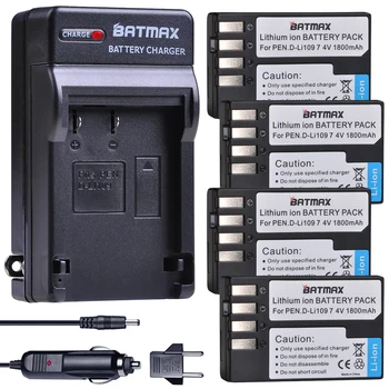Batmax D-Lı109 D lı109 Pil akku +Dijital Şarj Cihazı Pentax K-R K-2 KR K2 KR K30 K50 K-30 K-50 K500 K-500