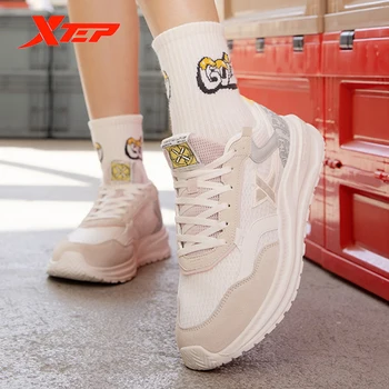 Xtep 70S-Lıangzhu kadın Sneakers Moda Bahar Kadın Açık Havada Yürüyüş spor ayakkabı Yeni Varış rahat ayakkabılar 878218320027 3