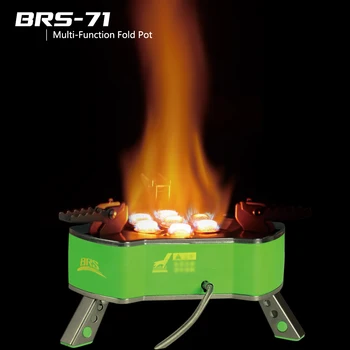 BRS-71 Taşınabilir Açık kamp sobası Butagas LPG Gaz Pişirme 9800W Piknik gaz sobası Bütan gaz ocağı Bruciatore