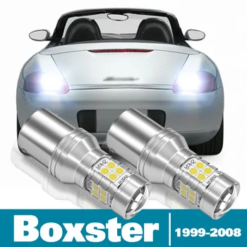Porsche Boxster aksesuarları için 2 adet LED ters ışık 1999 2000 2001 2002 2003 2004 2005 2006 2007 2008 Yedekleme Yedekleme Lambası
