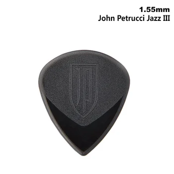 1 ADET Gitar seçtikleri Dunlop John Petrucci İmza Caz III 1.55 mm Gitar Mızrap Mediator Akustik Elektro Gitar Seçtikleri 3