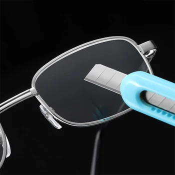NYWOOH Gerçek Cam Lens okuma gözlüğü Erkekler Kadınlar Anti-Scratch Kare Presbiyopik Gözlük Diyoptri Gözlük + 1.5 2.0 2.5