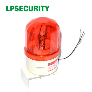 LPSECURITY IP44 su geçirmez açık döner LED yanıp sönen lamba ışığı kapı açacağı için motor bariyer kapısı(ses yok, braket isteğe bağlı)
