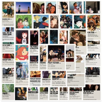 10/30/51 adet Karışık Klasik Anime Film Çıkartmalar Scrapbooking için Telefon Dizüstü Kaykay Bagaj Araba Duvar Sticker Çıkartması Çocuk Oyuncak